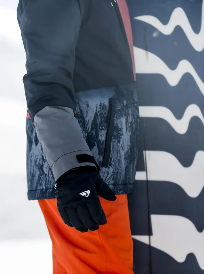 Accessories Boys Quiksilver Boy039s 816 Mission Insulated Black SnowboardSki Mittens Kids 816 True Black Accessories Boys Quiksilver Boy039s 816 Mission Insulated Black SnowboardSki Mittens Kids 816 True Black