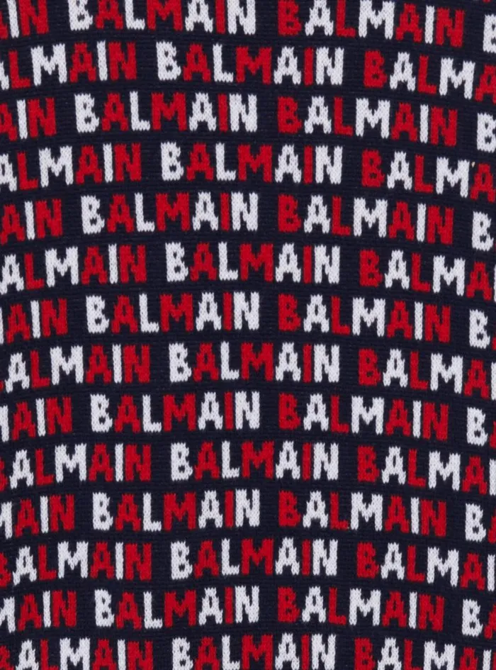 Balmain Boys 410 Years Kids Knit Jumper Navy