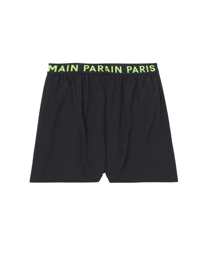 Balmain Boys 410 Years Kids Paris Swim Shorts Black