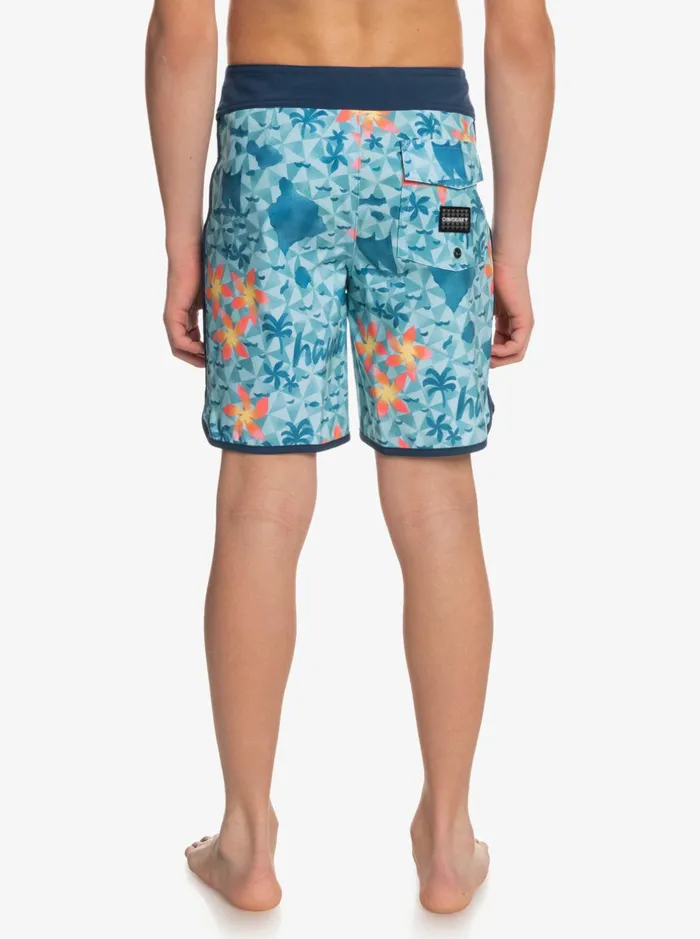 Boardshorts Boys Quiksilver Boy039s 816 Surfsilk Hawaii Scallop 16034 Boardshorts Delph Blue Boardshorts Boys Quiksilver Boy039s 816 Surfsilk Hawaii Scallop 16034 Boardshorts Delph Blue