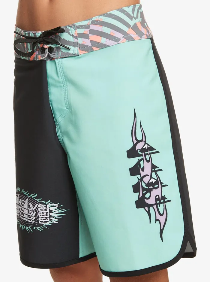 Boardshorts Boys Quiksilver Boy039s 816 Surfsilk Radical Scallop 16034 Boardshorts Pastel Turquoise Boardshorts Boys Quiksilver Boy039s 816 Surfsilk Radical Scallop 16034 Boardshorts Pastel Turquoise