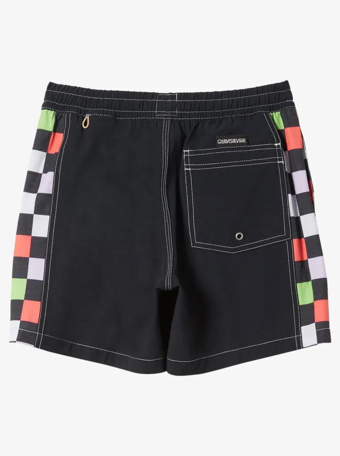 Boardshorts Boys Quiksilver Original Arch 14034 Volleys Black Boardshorts Boys Quiksilver Original Arch 14034 Volleys Black