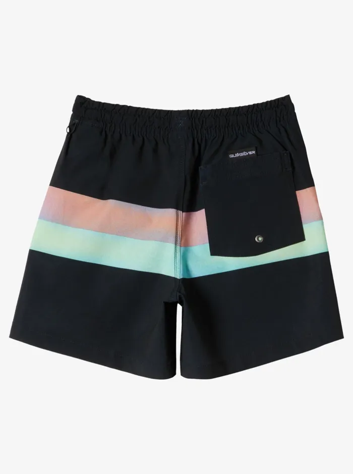 Boardshorts Boys Quiksilver Surfsilk AirBrush 14034 Volleys Black Boardshorts Boys Quiksilver Surfsilk AirBrush 14034 Volleys Black