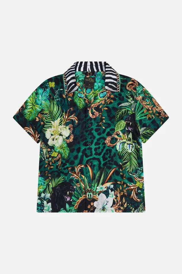 Camilla Boys Boys039 Short Sleeve Shirt 410 Sing My Song 8211 Kids