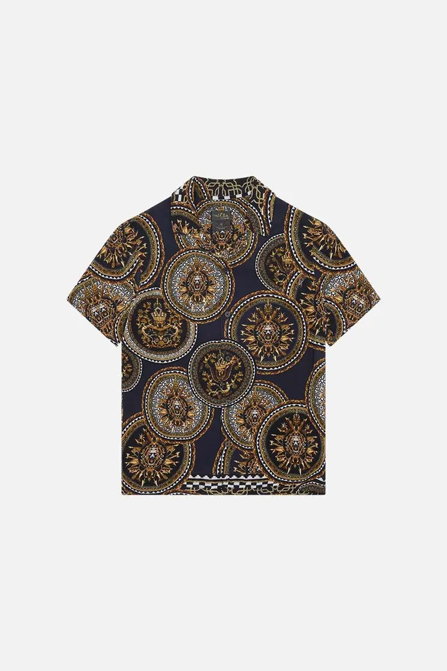 Camilla Boys Boys039 Short Sleeve Shirt Duomo Kaleido 8211 Kids