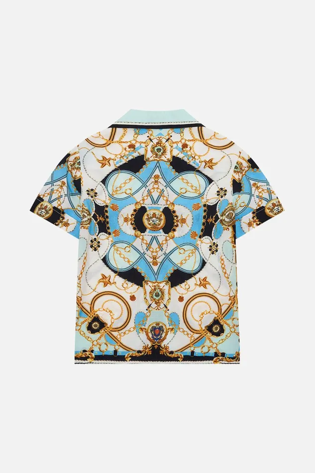 Camilla Boys Boys039 Short Sleeve Shirt Sea Charm 8211 Kids Camilla Boys Boys039 Short Sleeve Shirt Sea Charm 8211 Kids