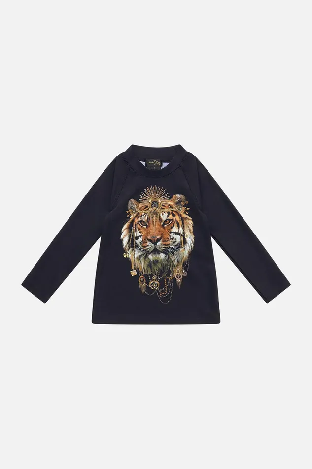 Camilla Boys Boys Long Sleeve Rashie The Night Is Noir 8211 Kids