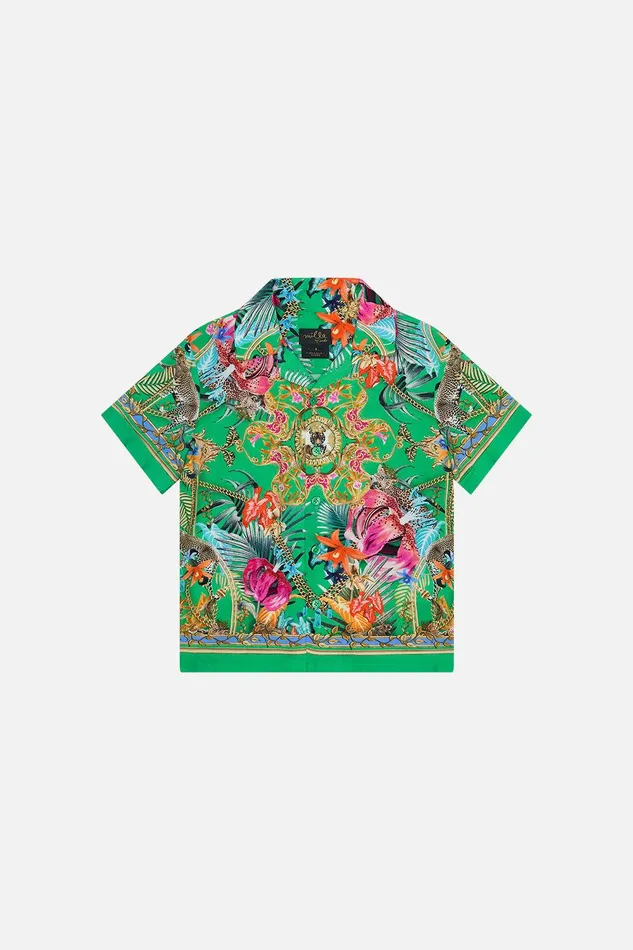 Camilla Boys Boys Short Sleeve Shirt Curious And Curiouser 8211 Kids