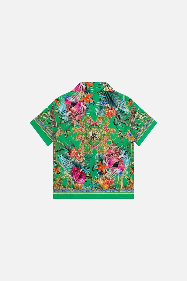 Camilla Boys Boys Short Sleeve Shirt Curious And Curiouser 8211 Kids