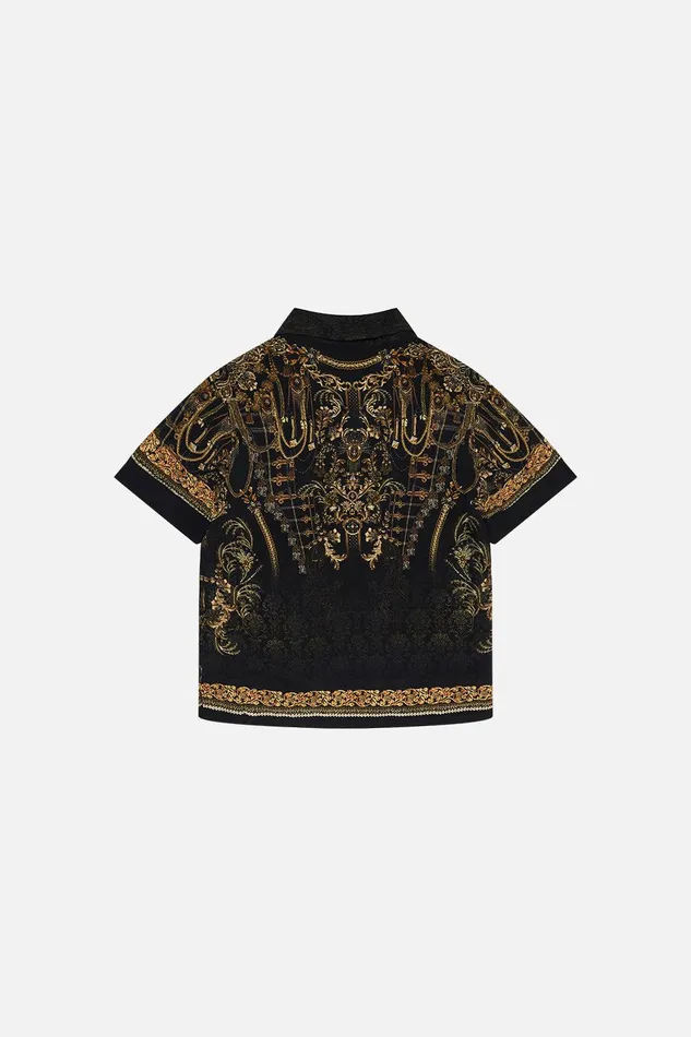 Camilla Boys Boys Short Sleeve Shirt The Night Is Noir 8211 Kids