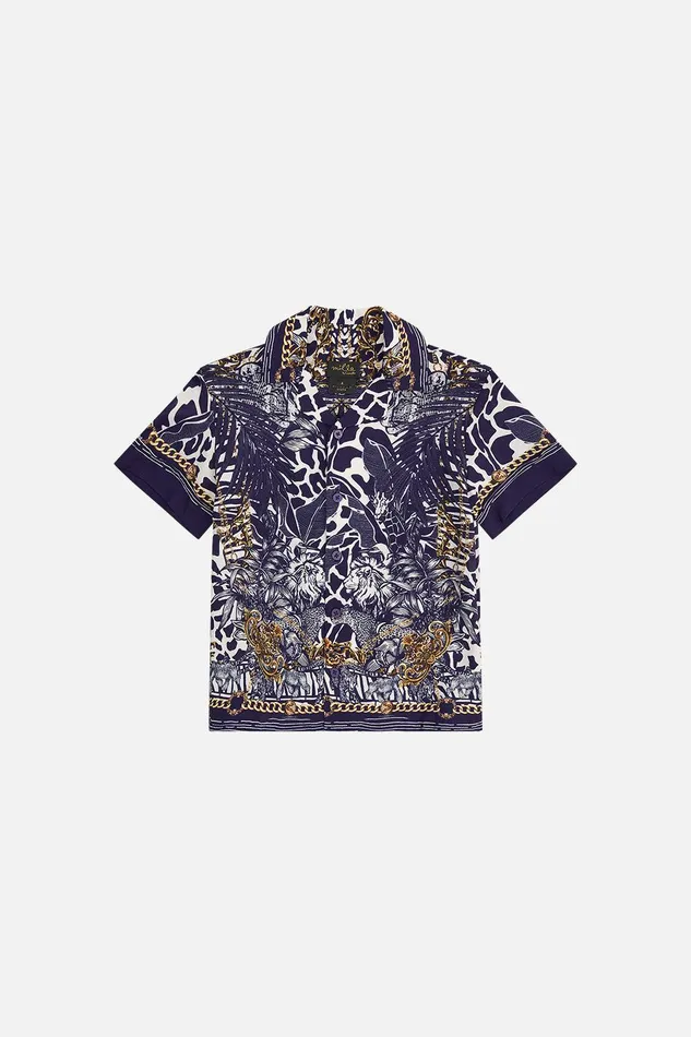 Camilla Boys Boys Short Sleeve Shirt Wheres Your Head At 8211 Kids