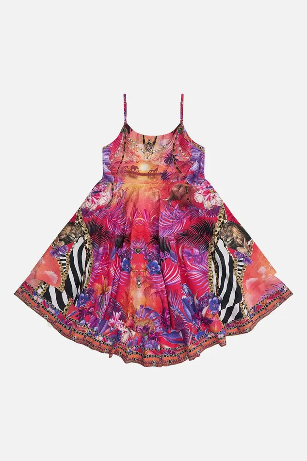 Camilla Girls Kids039 Round Neck Tiered Dress 1214 Wild Loving 8211 Kids Camilla Girls Kids039 Round Neck Tiered Dress 1214 Wild Loving 8211 Kids
