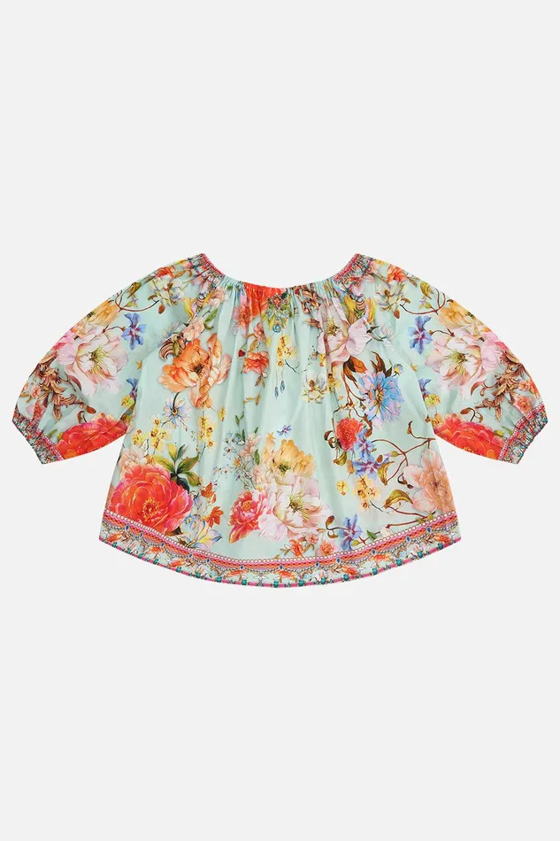 Camilla Girls Kids Elasticated Neck Blouse 1214 Talk The Walk 8211 Kids Camilla Girls Kids Elasticated Neck Blouse 1214 Talk The Walk 8211 Kids