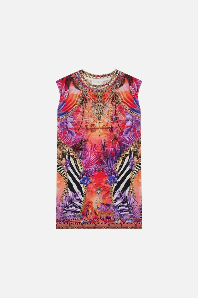 Camilla Girls Kids Jersey Tee Midi Dress 1214 Wild Loving 8211 Kids