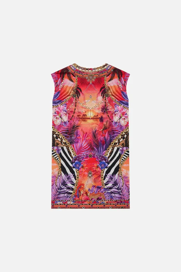 Camilla Girls Kids Jersey Tee Midi Dress 1214 Wild Loving 8211 Kids Camilla Girls Kids Jersey Tee Midi Dress 1214 Wild Loving 8211 Kids