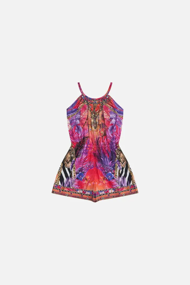 Camilla Girls Kids Shoestring Strap Playsuit 410 Wild Loving 8211 Kids