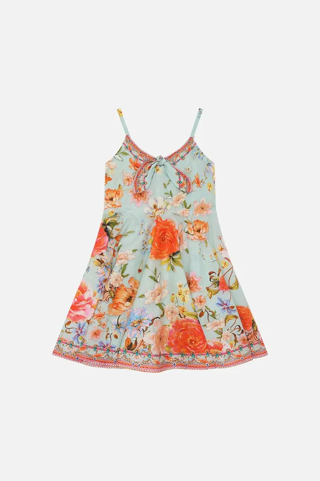 Camilla Girls Kids Tie Front Maxi Dress 1214 Talk The Walk 8211 Kids