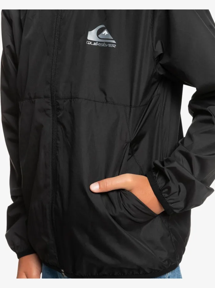 Jackets Boys Quiksilver Boy039s 816 Everyday Water Repellent Windbreaker Black Jackets Boys Quiksilver Boy039s 816 Everyday Water Repellent Windbreaker Black