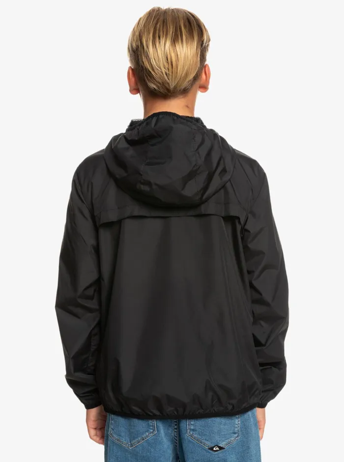 Jackets Boys Quiksilver Boy039s 816 Everyday Water Repellent Windbreaker Black Jackets Boys Quiksilver Boy039s 816 Everyday Water Repellent Windbreaker Black