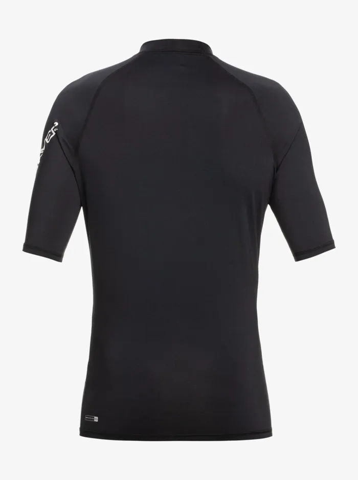 Rashguards Boys Quiksilver Boy039s 27 All Time Short Sleeve Upf 50 Rashguard Black Rashguards Boys Quiksilver Boy039s 27 All Time Short Sleeve Upf 50 Rashguard Black