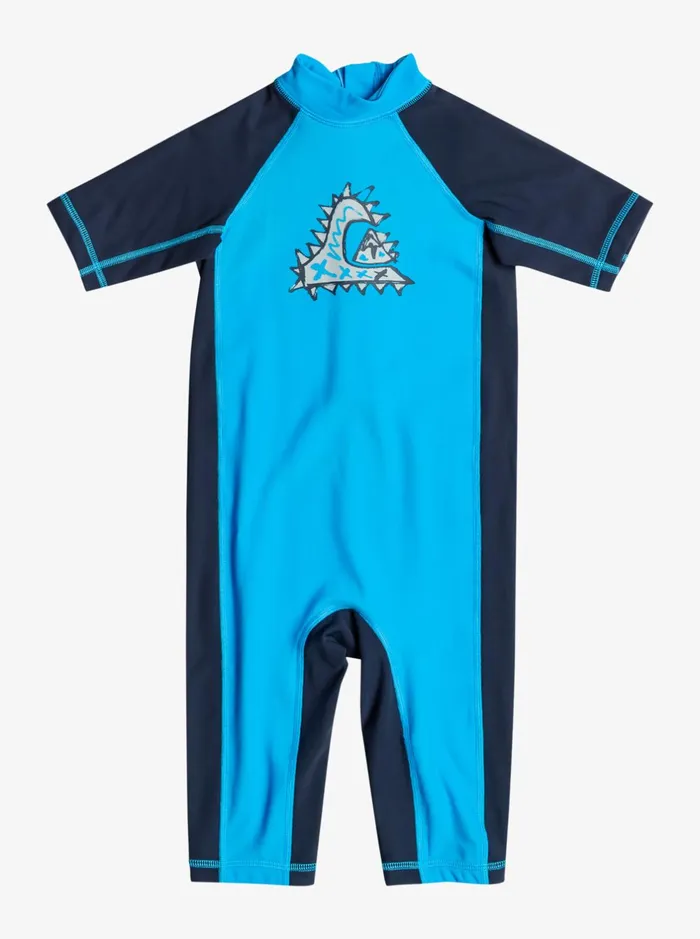 Rashguards Boys Quiksilver Boy039s 27 Thermo Spring Short Sleeve Upf 50 Springsuit Rashguard Azure Blue Rashguards Boys Quiksilver Boy039s 27 Thermo Spring Short Sleeve Upf 50 Springsuit Rashguard Azure Blue