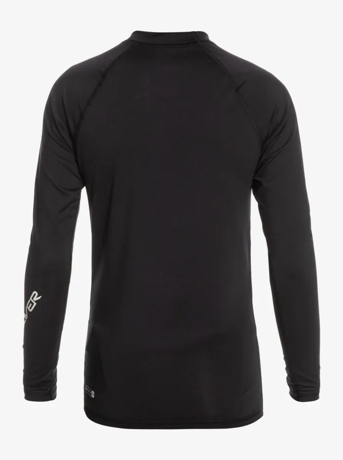 Rashguards Boys Quiksilver Boy039s 816 All Time Ls Youth LSl Surf Tee Black Rashguards Boys Quiksilver Boy039s 816 All Time Ls Youth LSl Surf Tee Black