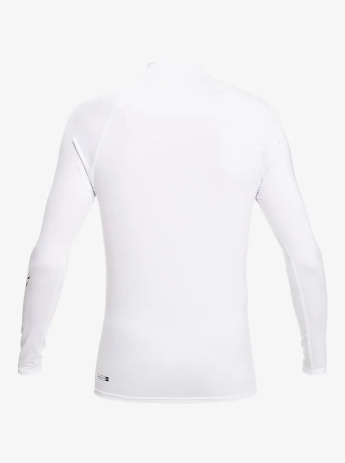 Rashguards Boys Quiksilver Boy039s 816 All Time Ls Youth LSl Surf Tee White Rashguards Boys Quiksilver Boy039s 816 All Time Ls Youth LSl Surf Tee White