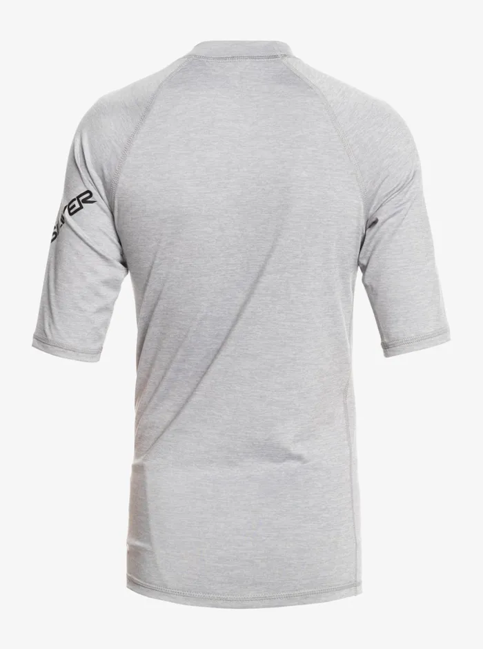 Rashguards Boys Quiksilver Boy039s 816 All Time Ss Youth SSl Surf Tee Sleet Heather Rashguards Boys Quiksilver Boy039s 816 All Time Ss Youth SSl Surf Tee Sleet Heather