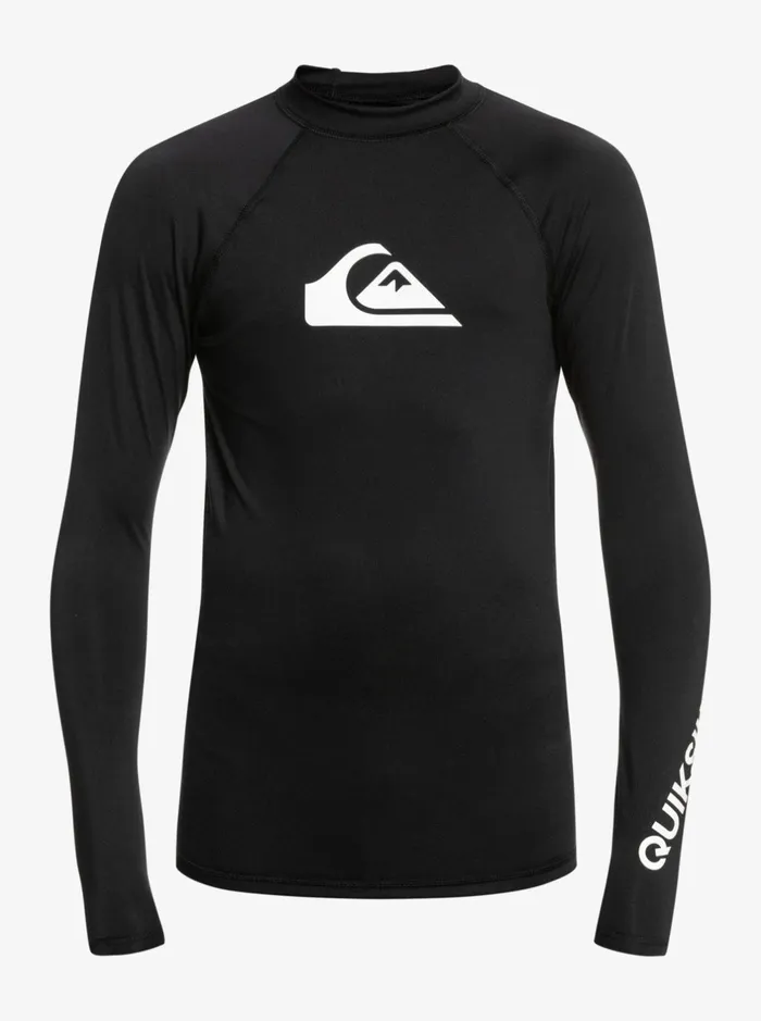 Rashguards Boys Quiksilver Boy039s 816 Boy039s 816 All Time Long Sleeve Upf 50 Rashguard Black Rashguards Boys Quiksilver Boy039s 816 Boy039s 816 All Time Long Sleeve Upf 50 Rashguard Black