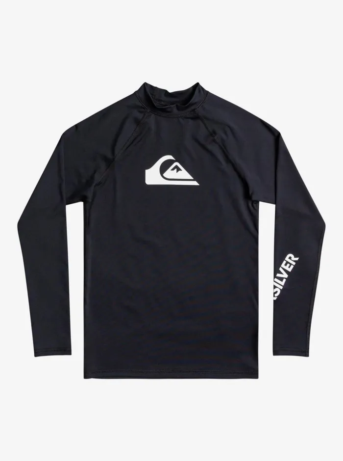 Rashguards Boys Quiksilver Boy039s 816 Boy039s 816 All Time Long Sleeve Upf 50 Rashguard Black Rashguards Boys Quiksilver Boy039s 816 Boy039s 816 All Time Long Sleeve Upf 50 Rashguard Black