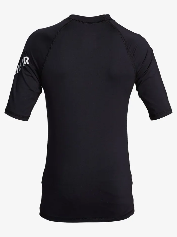Rashguards Boys Quiksilver Boy039s 816 Boy039s 816 All Time Short Sleeve Upf 50 Rashguard Black Rashguards Boys Quiksilver Boy039s 816 Boy039s 816 All Time Short Sleeve Upf 50 Rashguard Black