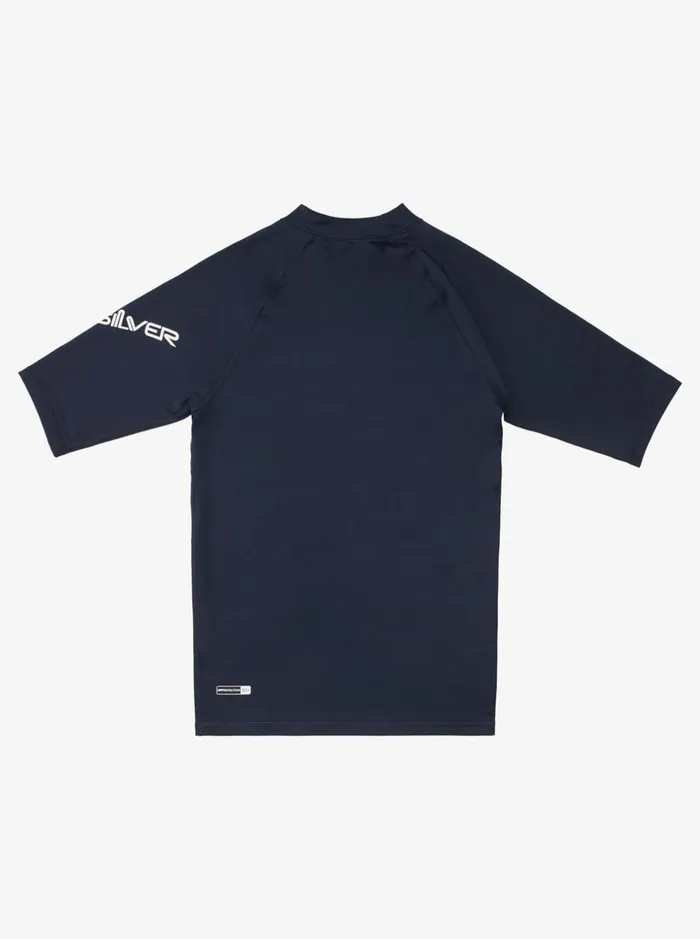 Rashguards Boys Quiksilver Boy039s 816 Boy039s 816 All Time Short Sleeve Upf 50 Rashguard Navy Blazer Rashguards Boys Quiksilver Boy039s 816 Boy039s 816 All Time Short Sleeve Upf 50 Rashguard Navy Blazer