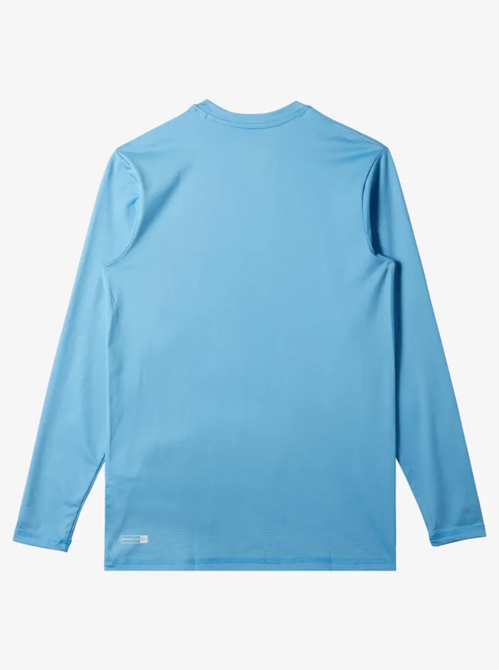 Rashguards Boys Quiksilver Boy039s 816 Heritage Heather Long Sleeve Upf 50 Surf TShirt Azure Blue Rashguards Boys Quiksilver Boy039s 816 Heritage Heather Long Sleeve Upf 50 Surf TShirt Azure Blue