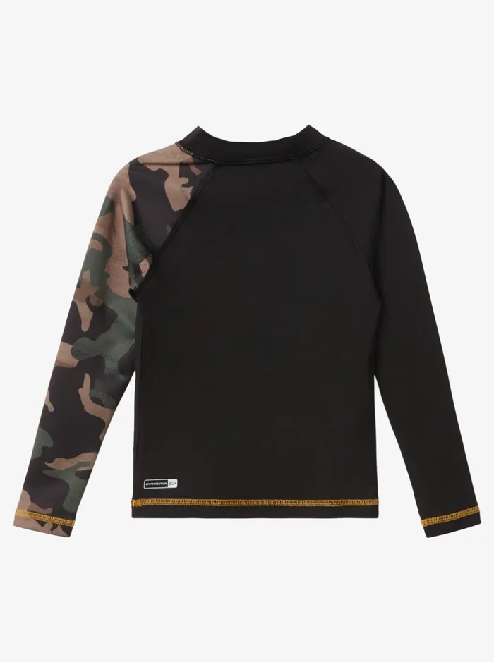 Rashguards Boys Quiksilver Boy039s 816 Hi Island Rush Long Sleeve Upf 50 Rashguard Black Rashguards Boys Quiksilver Boy039s 816 Hi Island Rush Long Sleeve Upf 50 Rashguard Black