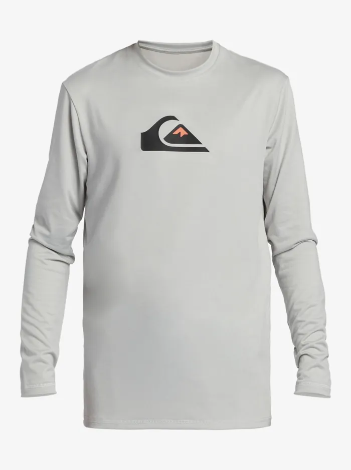 Rashguards Boys Quiksilver Boy039s 816 Solid Streak Ls Youth LSl Surf Tee Gray Violet Rashguards Boys Quiksilver Boy039s 816 Solid Streak Ls Youth LSl Surf Tee Gray Violet