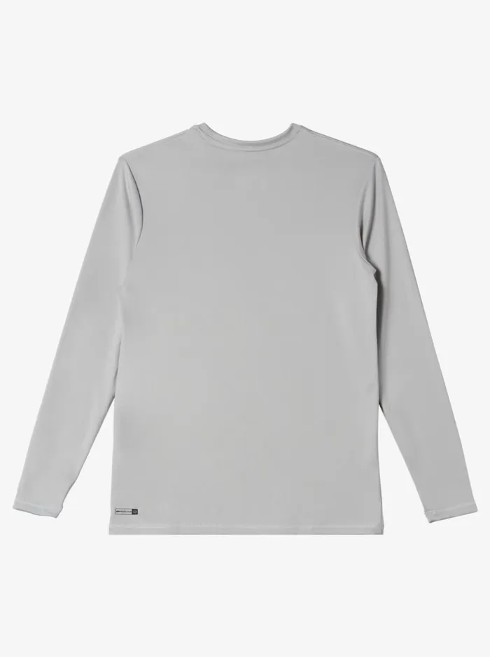 Rashguards Boys Quiksilver Boy039s 816 Solid Streak Ls Youth LSl Surf Tee Gray Violet Rashguards Boys Quiksilver Boy039s 816 Solid Streak Ls Youth LSl Surf Tee Gray Violet
