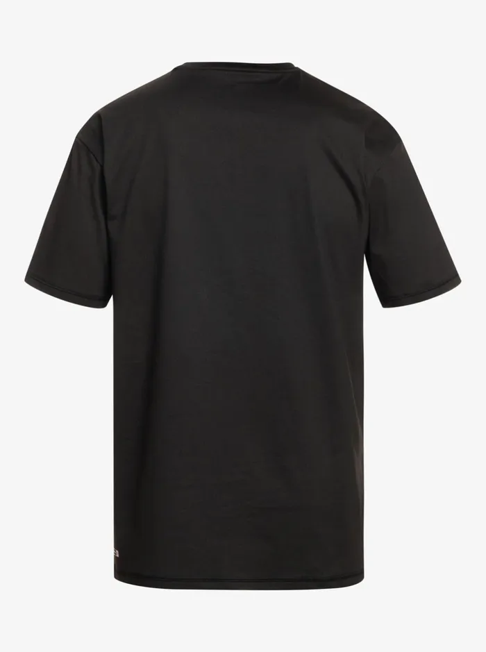 Rashguards Boys Quiksilver Boy039s 816 Solid Streak Short Sleeve Upf 50 Surf TShirt Black Rashguards Boys Quiksilver Boy039s 816 Solid Streak Short Sleeve Upf 50 Surf TShirt Black