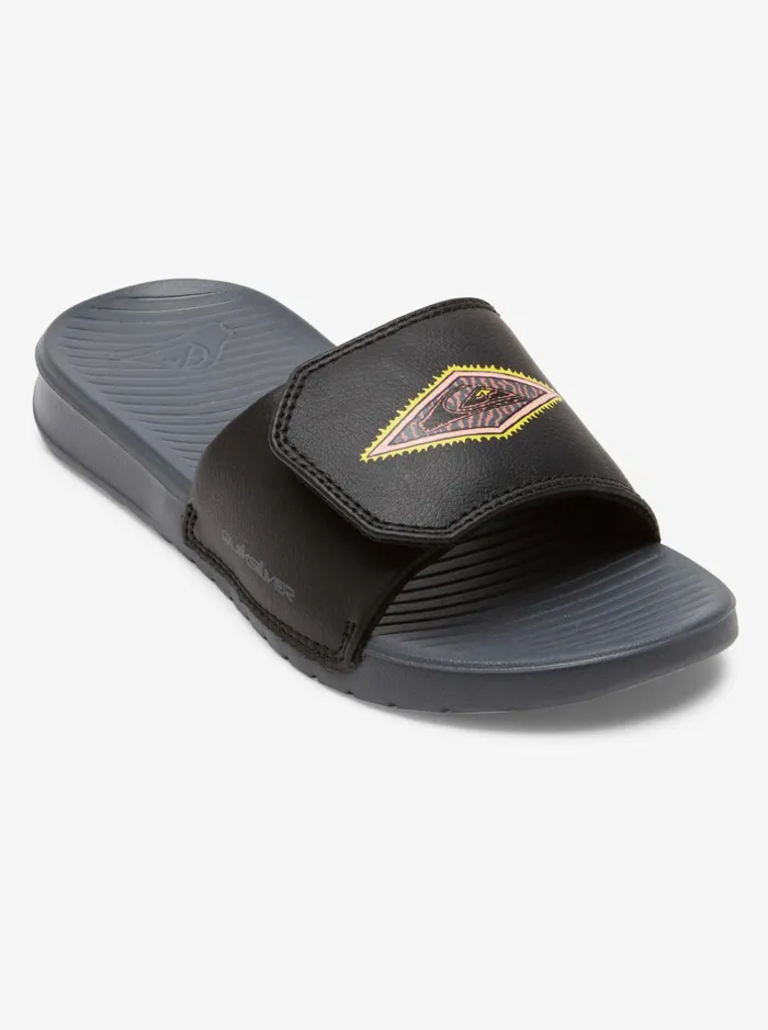 Sandals Boys Quiksilver Boy039s 816 Boy039s 816 Bright Coast Adjustable Slides Black 1 Sandals Boys Quiksilver Boy039s 816 Boy039s 816 Bright Coast Adjustable Slides Black 1