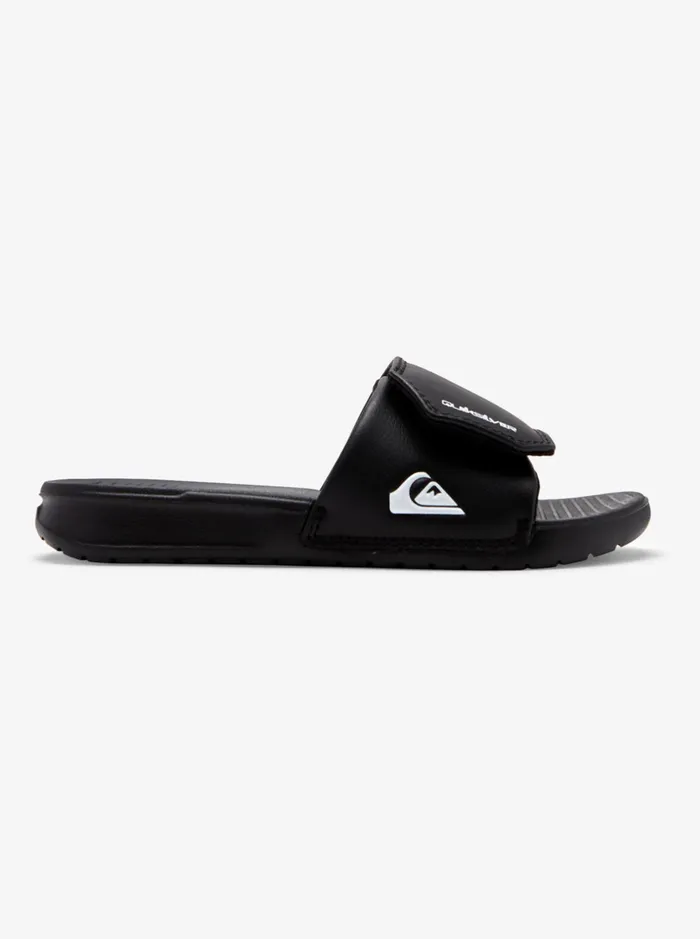 Sandals Boys Quiksilver Boy039s 816 Boy039s 816 Bright Coast Adjustable Slides Blackwhiteblack Sandals Boys Quiksilver Boy039s 816 Boy039s 816 Bright Coast Adjustable Slides Blackwhiteblack