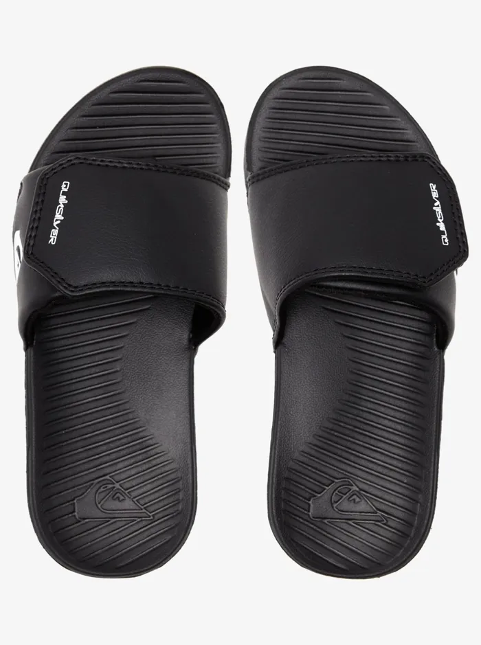 Sandals Boys Quiksilver Boy039s 816 Boy039s 816 Bright Coast Adjustable Slides Blackwhiteblack Sandals Boys Quiksilver Boy039s 816 Boy039s 816 Bright Coast Adjustable Slides Blackwhiteblack