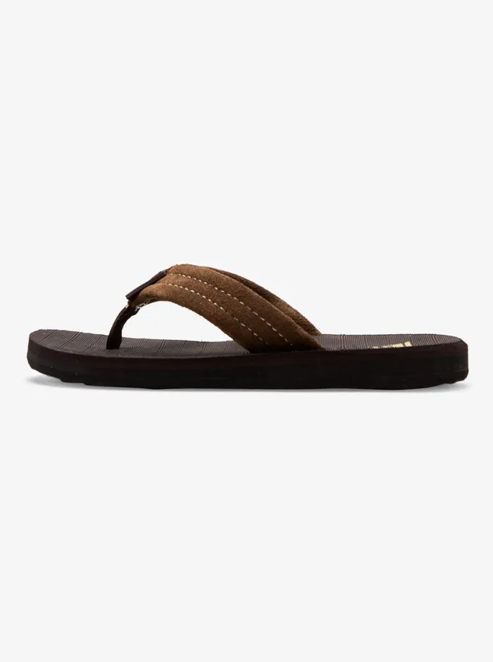 Sandals Boys Quiksilver Boy039s 816 Boy039s 816 Carver Suede Leather Sandals Demitasse 8211 Solid Sandals Boys Quiksilver Boy039s 816 Boy039s 816 Carver Suede Leather Sandals Demitasse 8211 Solid