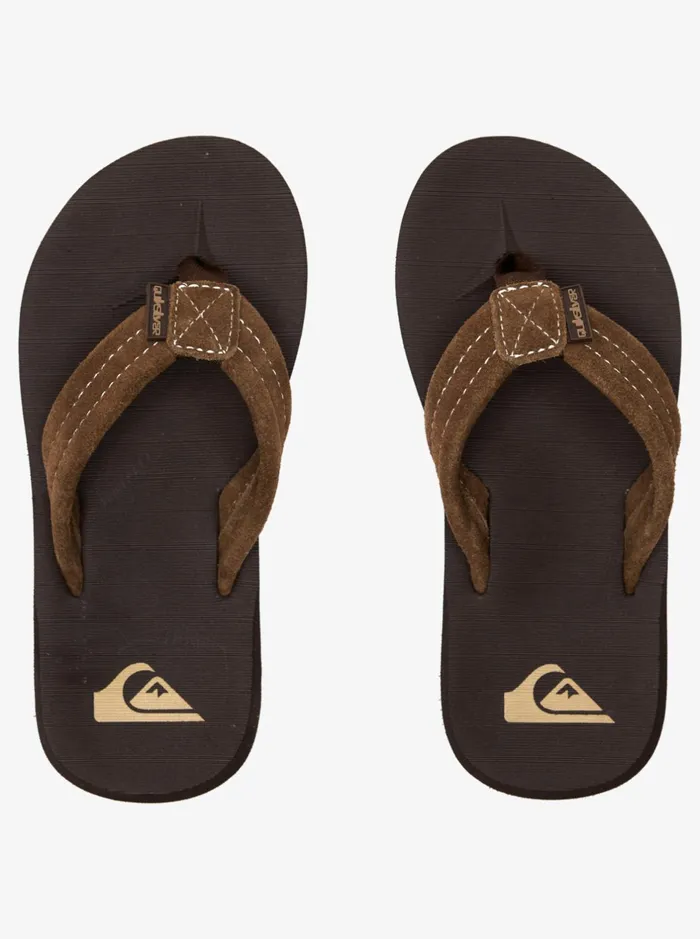 Sandals Boys Quiksilver Boy039s 816 Boy039s 816 Carver Suede Leather Sandals Demitasse 8211 Solid Sandals Boys Quiksilver Boy039s 816 Boy039s 816 Carver Suede Leather Sandals Demitasse 8211 Solid
