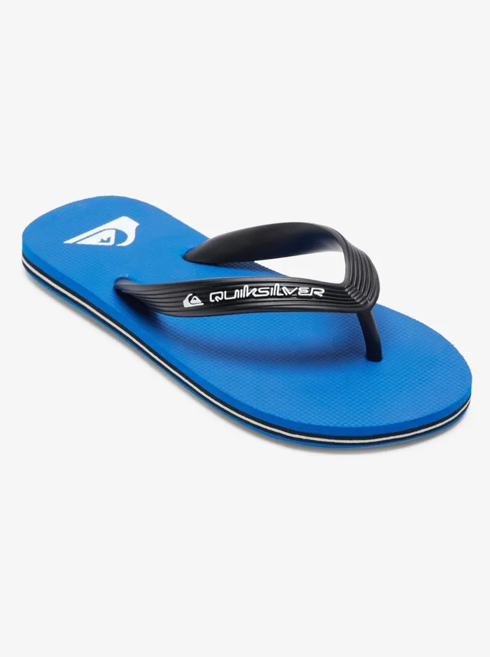 Sandals Boys Quiksilver Boy039s 816 Boy039s 816 Molokai Core FlipFlops Blue 1 Sandals Boys Quiksilver Boy039s 816 Boy039s 816 Molokai Core FlipFlops Blue 1