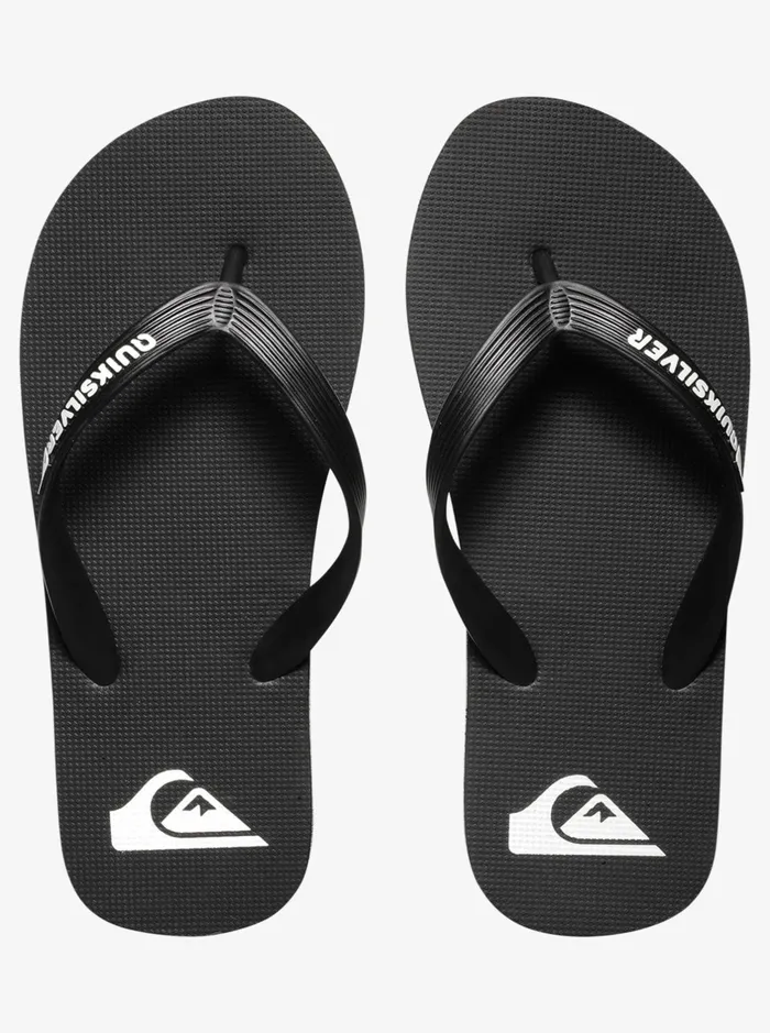 Sandals Boys Quiksilver Boy039s 816 Boy039s 816 Molokai FlipFlops Blackblackwhite Sandals Boys Quiksilver Boy039s 816 Boy039s 816 Molokai FlipFlops Blackblackwhite