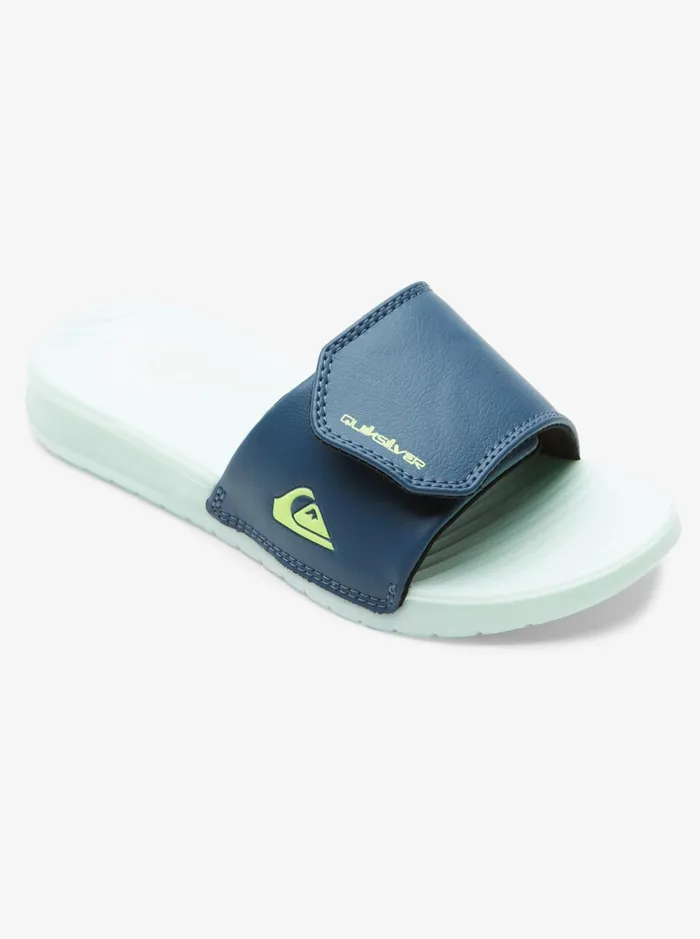 Sandals Boys Quiksilver Boy039s 816 Bright Coast Glow Slide Sandals Green 1 Sandals Boys Quiksilver Boy039s 816 Bright Coast Glow Slide Sandals Green 1
