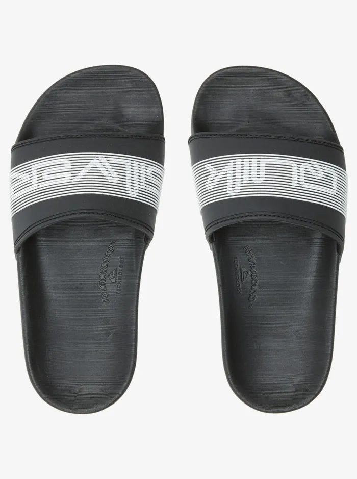 Sandals Boys Quiksilver Boy039s 816 Rivi Wordmark Slide Sandals Black 2 Sandals Boys Quiksilver Boy039s 816 Rivi Wordmark Slide Sandals Black 2