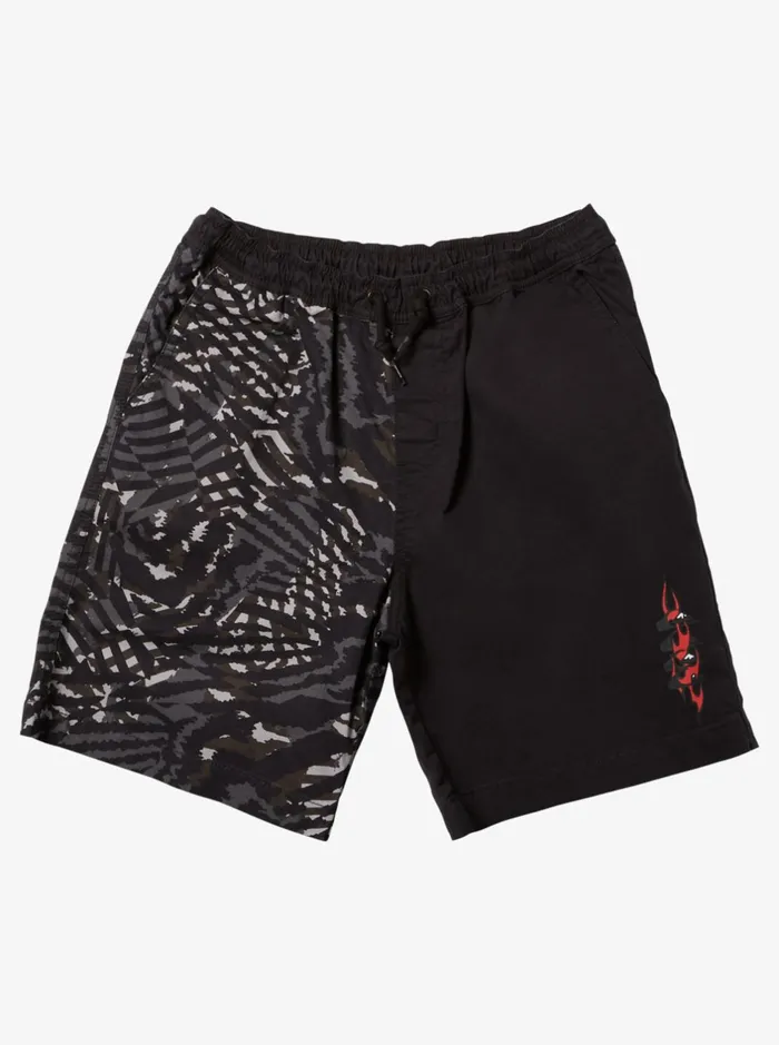 Shorts Boys Quiksilver Boy039s 816 Radical Times Elastic Waist Shorts Black Shorts Boys Quiksilver Boy039s 816 Radical Times Elastic Waist Shorts Black