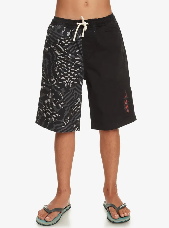 Shorts Boys Quiksilver Boy039s 816 Radical Times Elastic Waist Shorts Black Shorts Boys Quiksilver Boy039s 816 Radical Times Elastic Waist Shorts Black