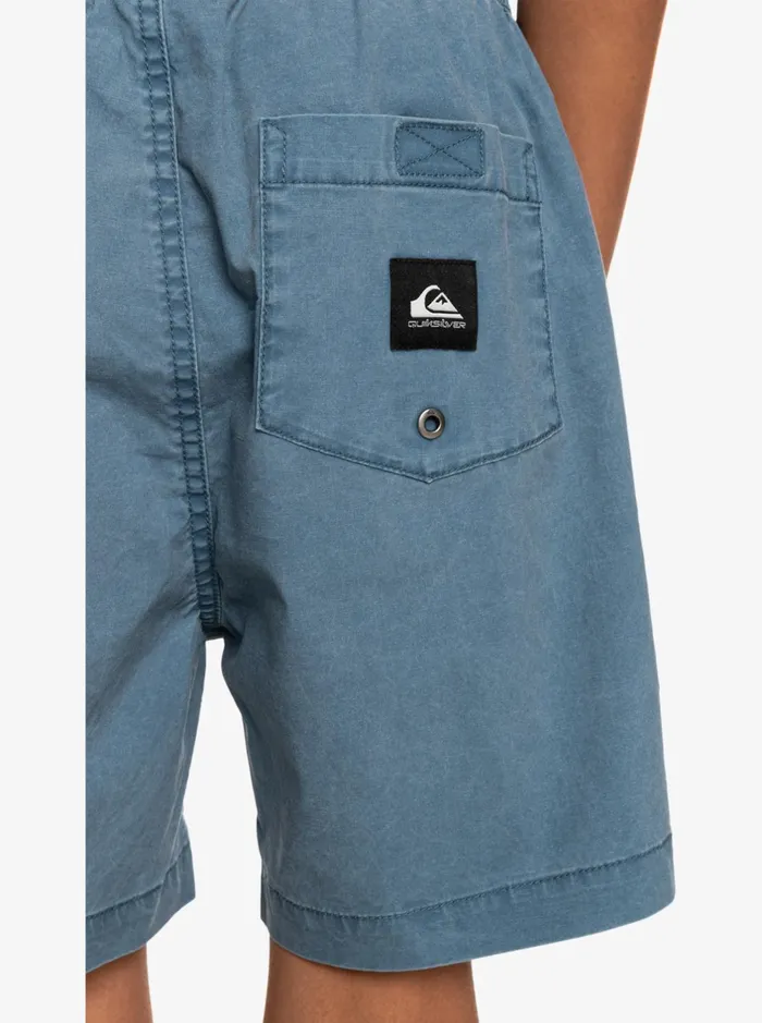 Shorts Boys Quiksilver Boy039s 816 Taxer 15034 Elastic Waist Shorts Bering Sea Shorts Boys Quiksilver Boy039s 816 Taxer 15034 Elastic Waist Shorts Bering Sea