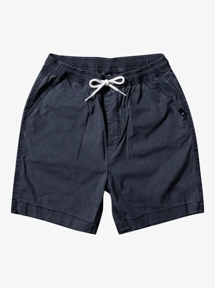Shorts Boys Quiksilver Boy039s 816 Taxer 15034 Elastic Waist Shorts Black